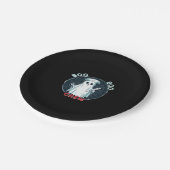 Spooky Nurse Ghost Haunted Hospital Crew Ghostly N Pappteller (Schrägansicht)