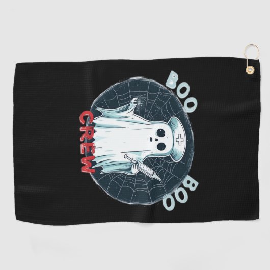 Spooky Nurse Ghost Spuk Hospital Crew Ghosting N Golfhandtuch (Horizontal)