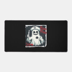 Spooky Nurse Ghost Spuk Hospital Crew Ghosting N Schreibtischunterlage