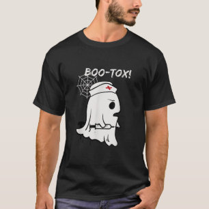 Spooky Nurse Halloween Bootox Botox Plastikschwemm T-Shirt