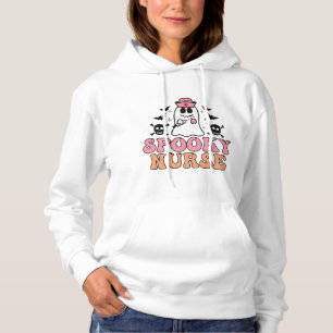 Spooky Nurse Halloween Kostüm Eerie Elegante Hoodie