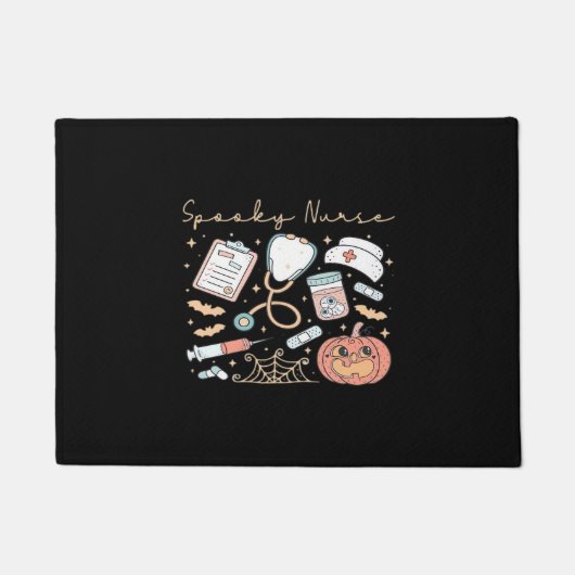 Spooky Nurse Life Oversifizierter T - Shirt Fußmatte (Vorderseite)