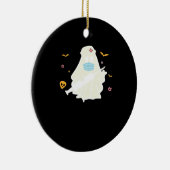 Spooky Nurse Practitioner Cute Halloween Oversized Keramik Ornament (Rechts)