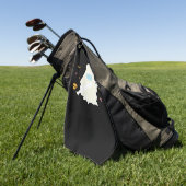 Spooky Nurse Practitioner Niedlich Halloween Overs Golfhandtuch (Gras)