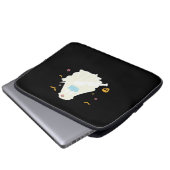 Spooky Nurse Practitioner Niedlich Halloween Overs Laptopschutzhülle (Vorne Knopf)