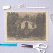 Spooky Old Church Seidenpapier (Handwerk)