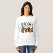 Spooky Oma Halloween Sweatshirt (Vorne ganz)