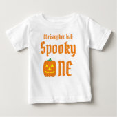 Spooky One 1. Geburtstag Baby T-shirt (Vorderseite)