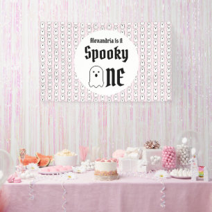 Spooky One 1. Geburtstag Banner