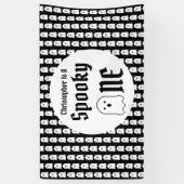 Spooky One 1. Geburtstag Banner (Vertikal)