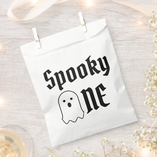 Spooky One 1. Geburtstag Geschenktütchen (Ausgeschnitten)