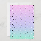 Spooky One, 1. Geburtstag Halloween Einladung (Rückseite)