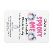 Spooky One 1. Geburtstag Magnet (Horizontal)