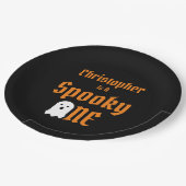 Spooky One 1. Geburtstag Pappteller (Schrägansicht)