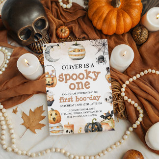 Spooky One Birthday Einladung