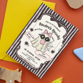 Spooky One — Cute Halloween 1st Birthday Invite Einladung