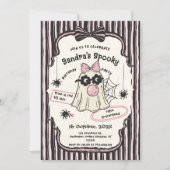 Spooky One — Cute Halloween 1st Birthday Invite Einladung (Vorderseite)