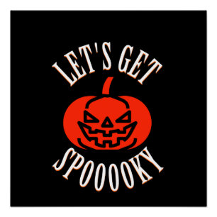 Spooky One Geburtstag Poster