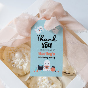 Spooky One Ghost Boy 1. Geburtstag Gastgeschenk Ta Visitenkarte