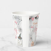 Spooky One Girl Halloween 1. Geburtstag Pappbecher (Rechts)