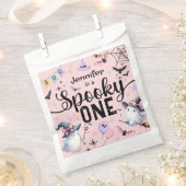 Spooky One Girl Niedlich Ghost Halloween 1. Geburt Geschenktütchen (Ausgeschnitten)