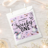 Spooky One Girl Niedlich Ghost Halloween 1. Geburt Geschenktütchen (Ausgeschnitten)