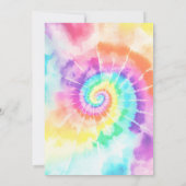 Spooky One Groovy Ghost Halloween 1. Geburtstag Einladung (Rückseite)