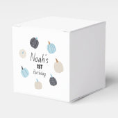 Spooky One | Halloween 1. Geburtstag | Blue Pumpki Geschenkschachtel (Vorderseite)