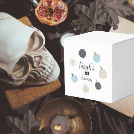 Spooky One | Halloween 1. Geburtstag | Blue Pumpki Geschenkschachtel