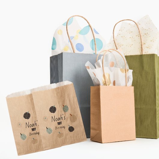 Spooky One | Halloween 1. Geburtstag | Blue Pumpki Geschenktütchen