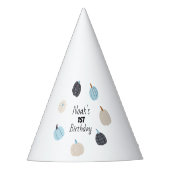 Spooky One | Halloween 1. Geburtstag | Blue Pumpki Partyhütchen (Vorderseite)