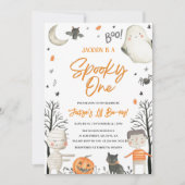Spooky One Halloween 1. Geburtstag Einladung (Vorderseite)