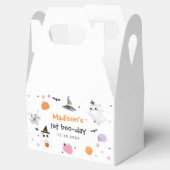 Spooky One Halloween 1. Geburtstag Geschenkschachtel (Geöffnet)