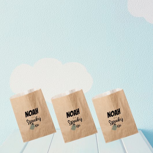 Spooky One | Halloween 1. Geburtstag | Minimal Blu Geschenktütchen