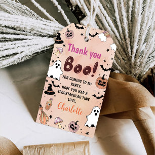 Spooky One Halloween 1. Geburtstag Party Geschenkanhänger