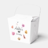 Spooky One | Halloween 1. Geburtstag | Pink Pumpki Geschenkschachtel (Vorderseite)