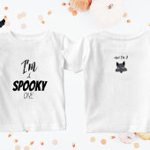 Spooky One | Halloween Bday | Gast von Honor Bat Baby T-shirt