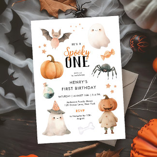Spooky One Halloween Einladung