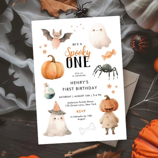 Spooky One Halloween Einladung