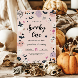 Spooky One Halloween Einladung
