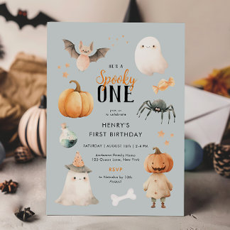 Spooky One Halloween Einladung