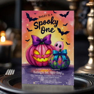 Spooky One Halloween Einladung