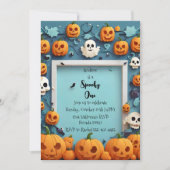 Spooky One Halloween erste Geburtstagseinladung Einladung (Vorderseite)