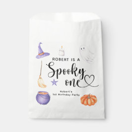 Spooky One Halloween Erste Geburtstagsparty Geschenktütchen
