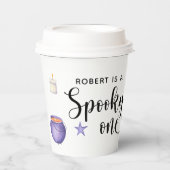 Spooky One Halloween Erste Geburtstagsparty Pappbecher (Vorderseite)