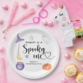 Spooky One Halloween Erste Geburtstagsparty Pappteller (Party)