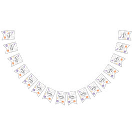 Spooky One Halloween Erste Geburtstagsparty Wimpelkette