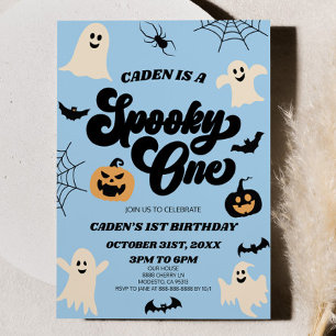 Spooky One Halloween Erstes Party zum 1. Geburtsta Einladung