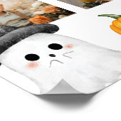Spooky One Halloween Foto Meilenstein Poster (Ecke)