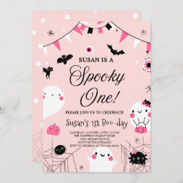 Spooky One Halloween Geburtstag Einladung